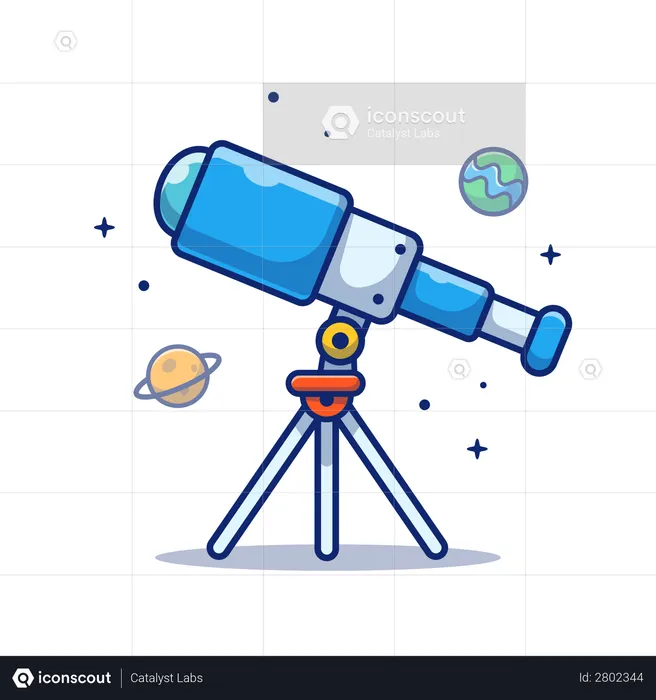 Télescope  Illustration