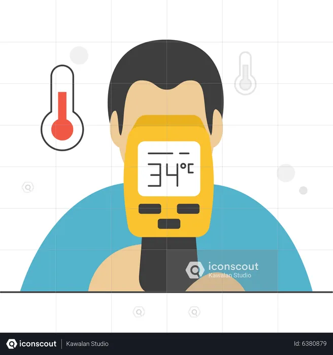 Temperature Measurement  Illustration
