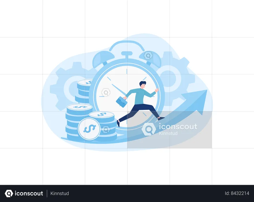 Tempo é dinheiro  Ilustração