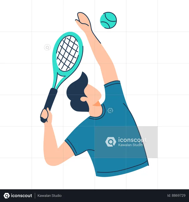 Tennis  Illustration