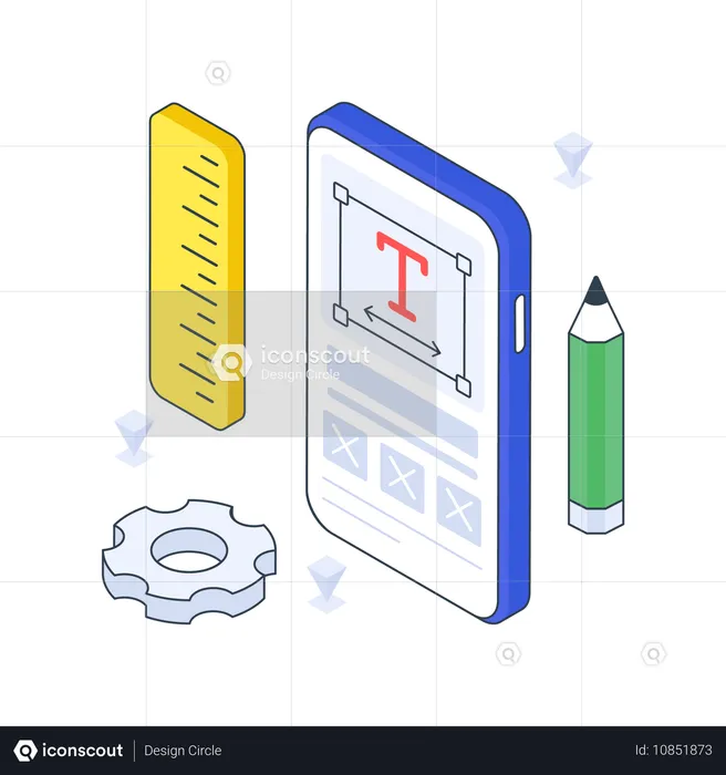 Text Editor  Illustration