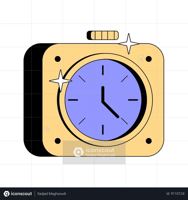 Time Clock02  Illustration