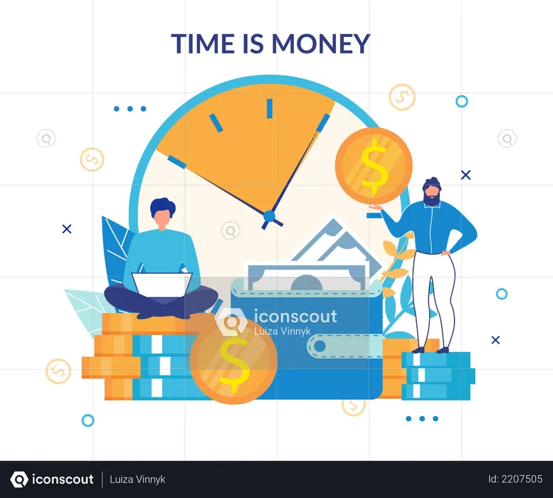 Time is Money  Illustration