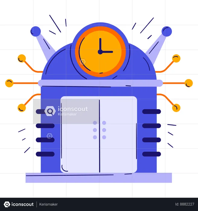 Time Machine  Illustration