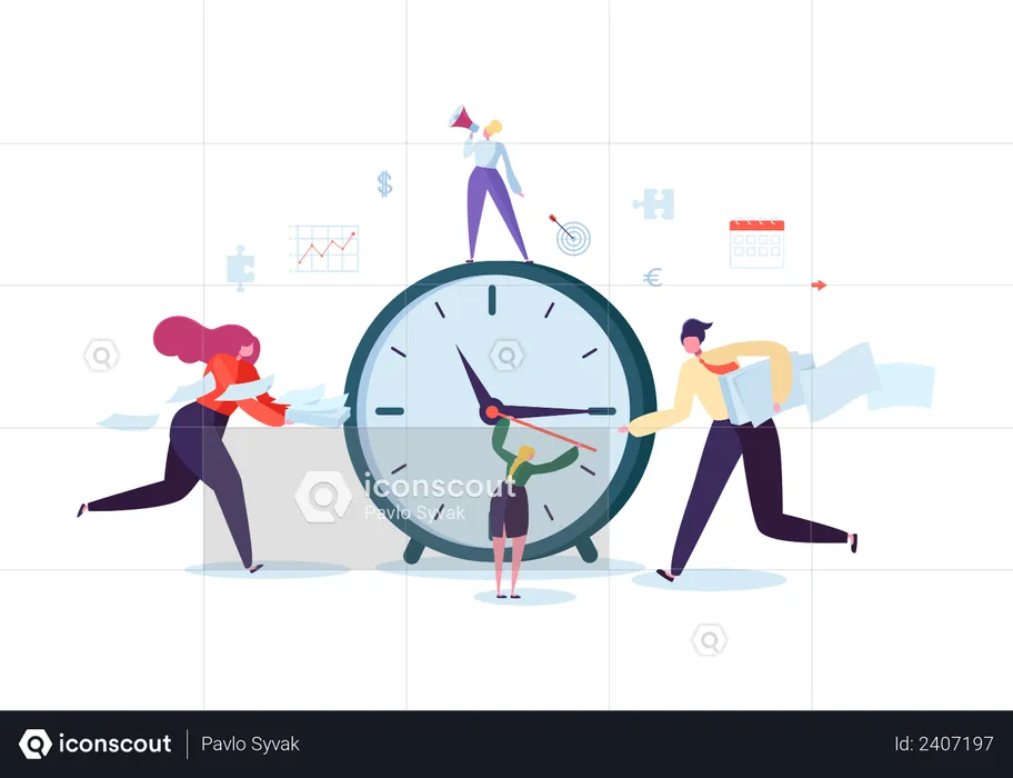 Time Management  Illustration