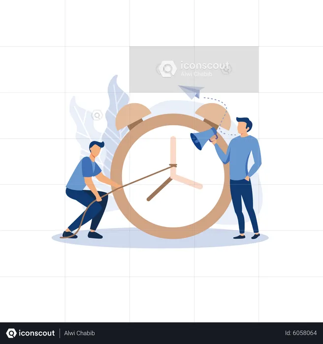 Time management  Illustration