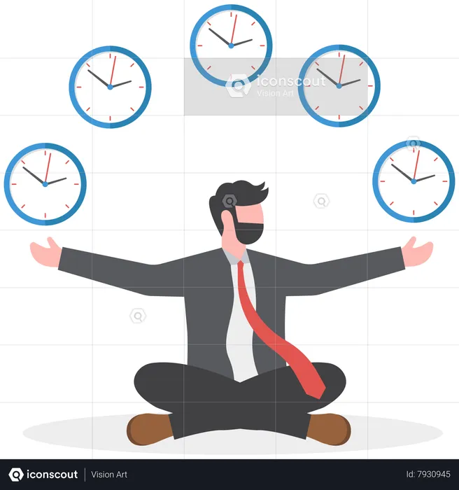 Time Management  Illustration