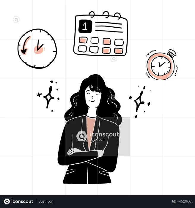 Time Management  Illustration