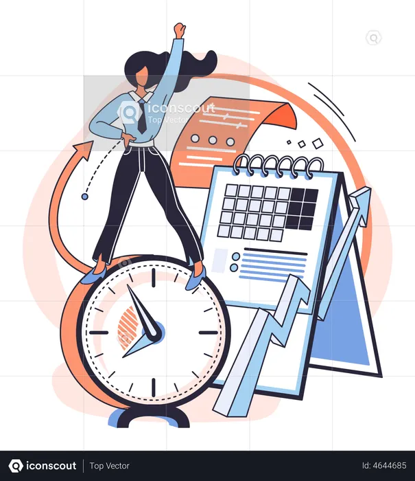 Time management  Illustration