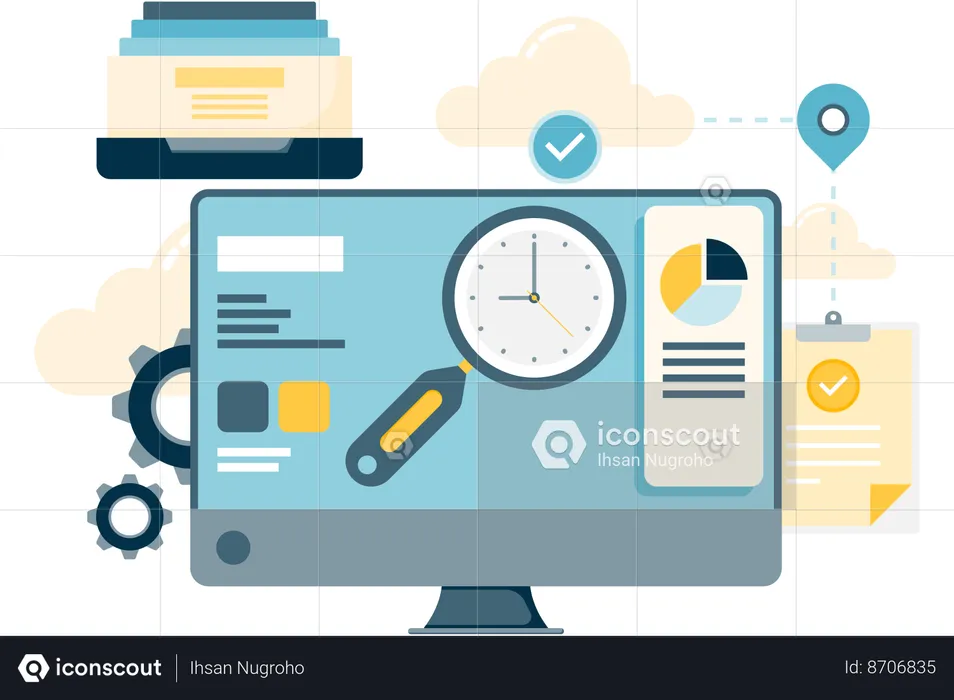 Time management  Illustration