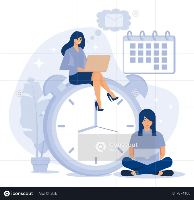 Time management  Illustration