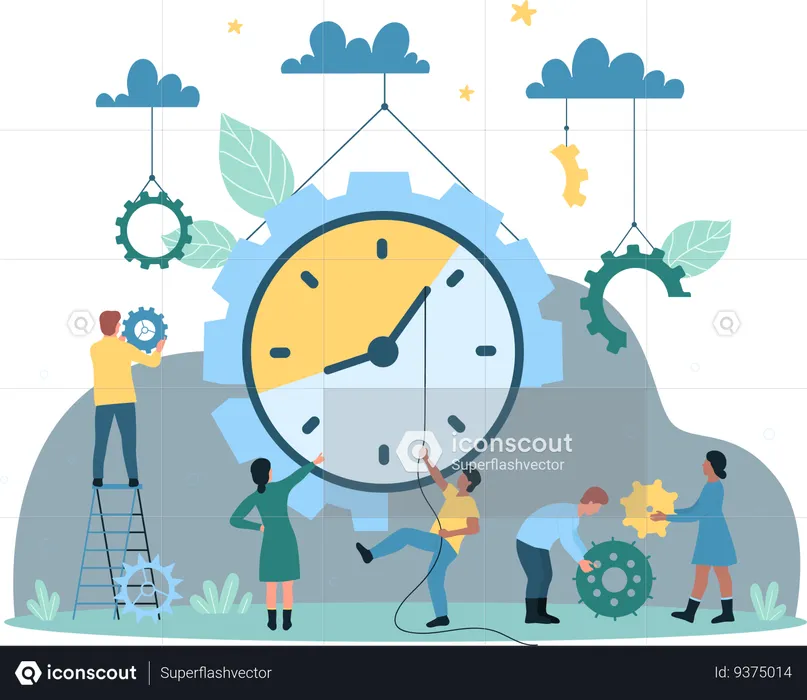 Time management  Illustration