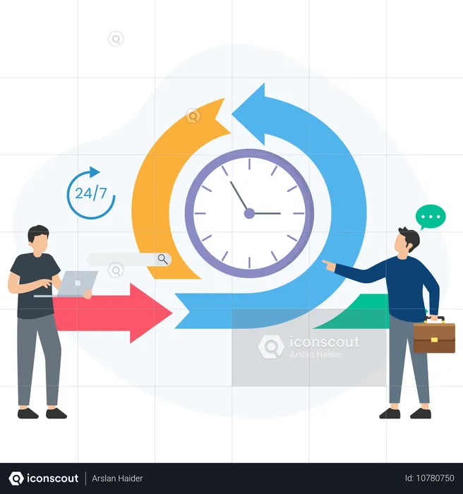 Time management  Illustration