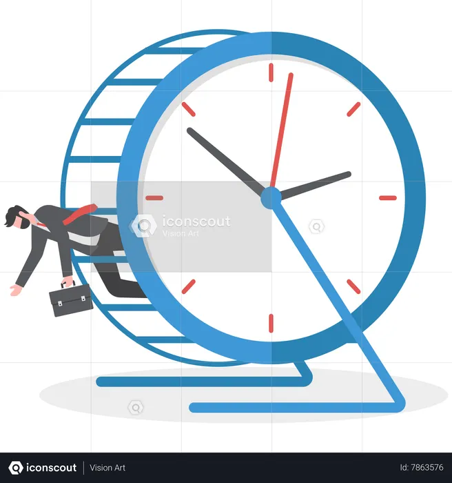 Time management problem  Illustration