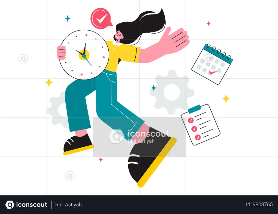 Time Management Strategies  Illustration