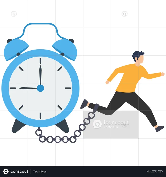 Time management to finish within deadline  Illustration