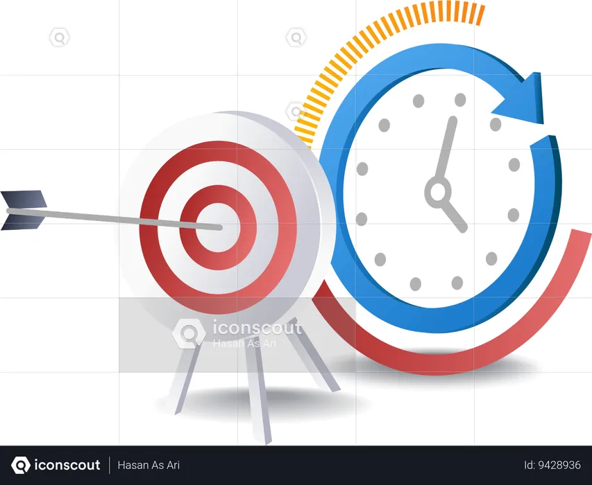 Time to determine business targets  Illustration