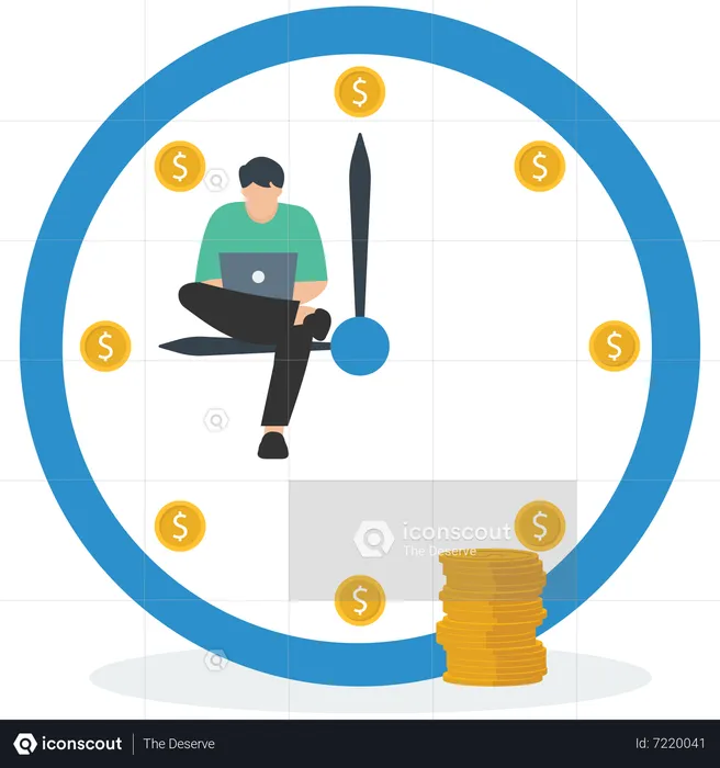 Times is money  Illustration