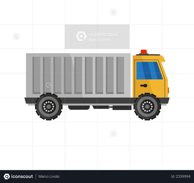 Tipper Truck  Illustration