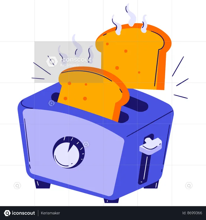 Toaster  Illustration