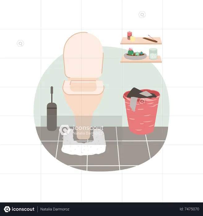 Toilet  Illustration