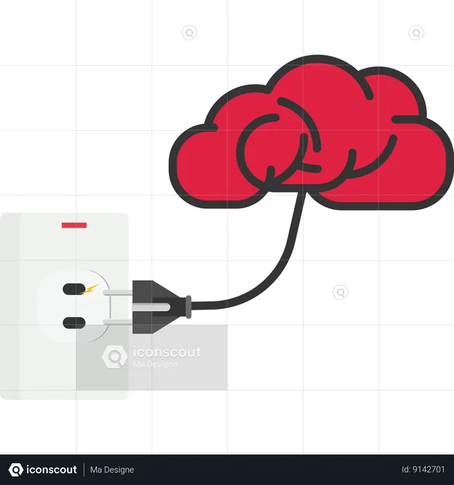 Tomada elétrica  Ilustração