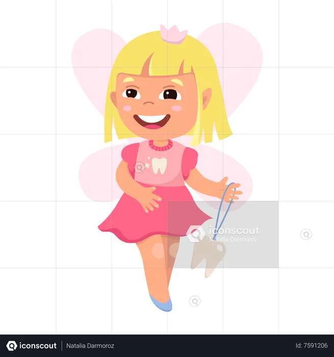 Tooth Fairy  Illustration