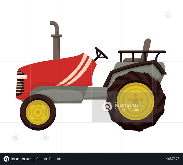 Tractor  Illustration