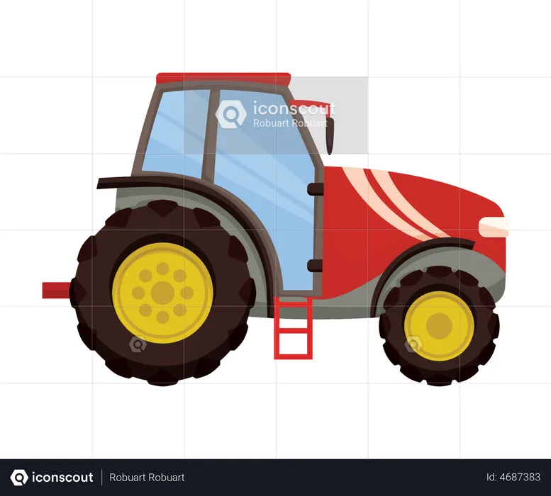 Traktor  Illustration