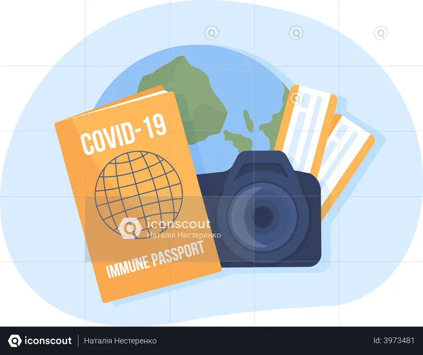 Travel after Covid  Illustration