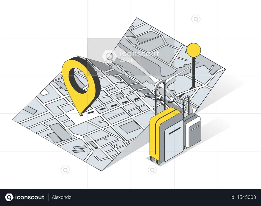 Travel destination  Illustration