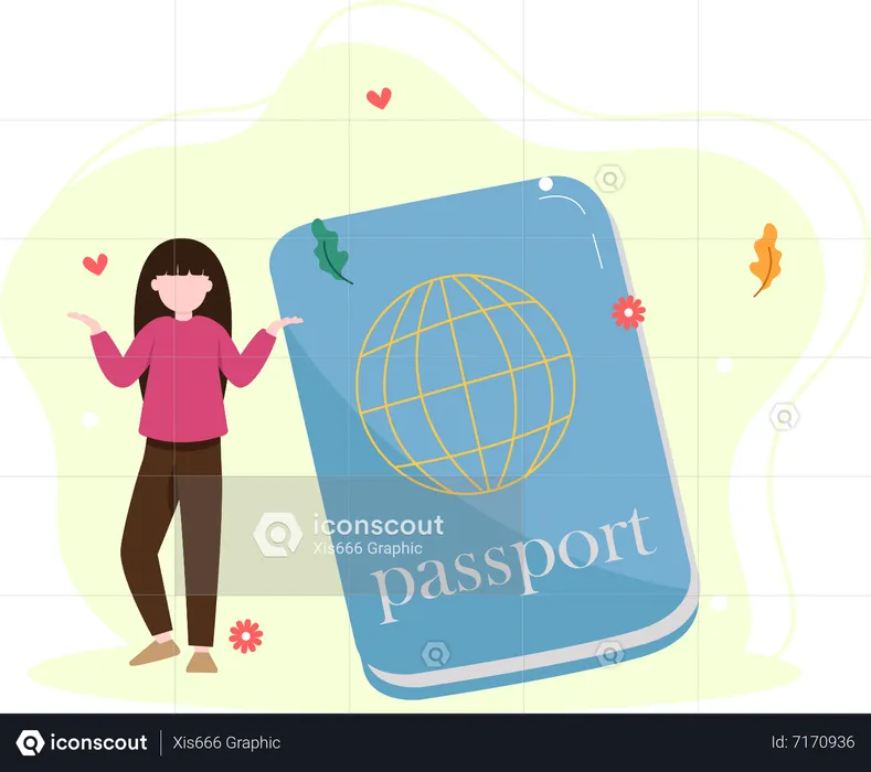 Travel document  Illustration