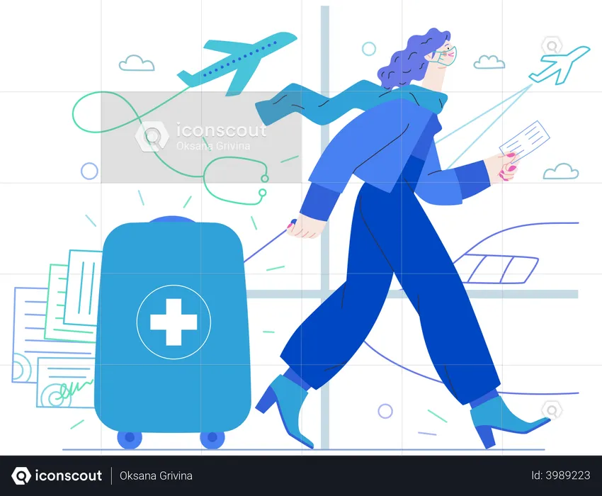 Travel insurance  Illustration