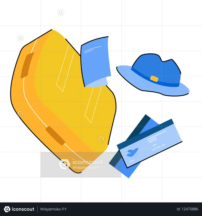 Travel luggage  Illustration