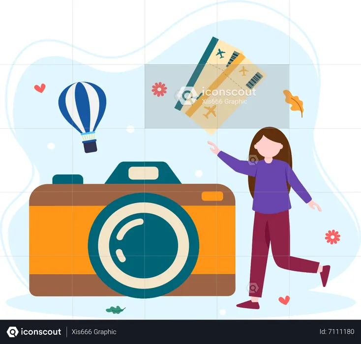 Travel Photography  Illustration