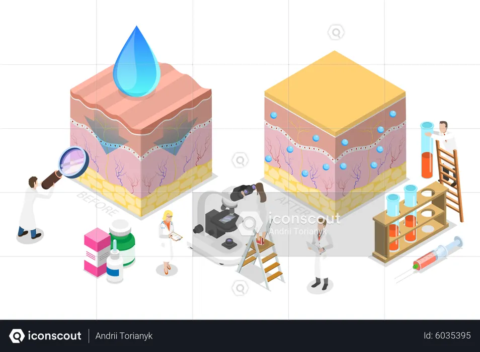 Treatment of the Aging Face  Illustration