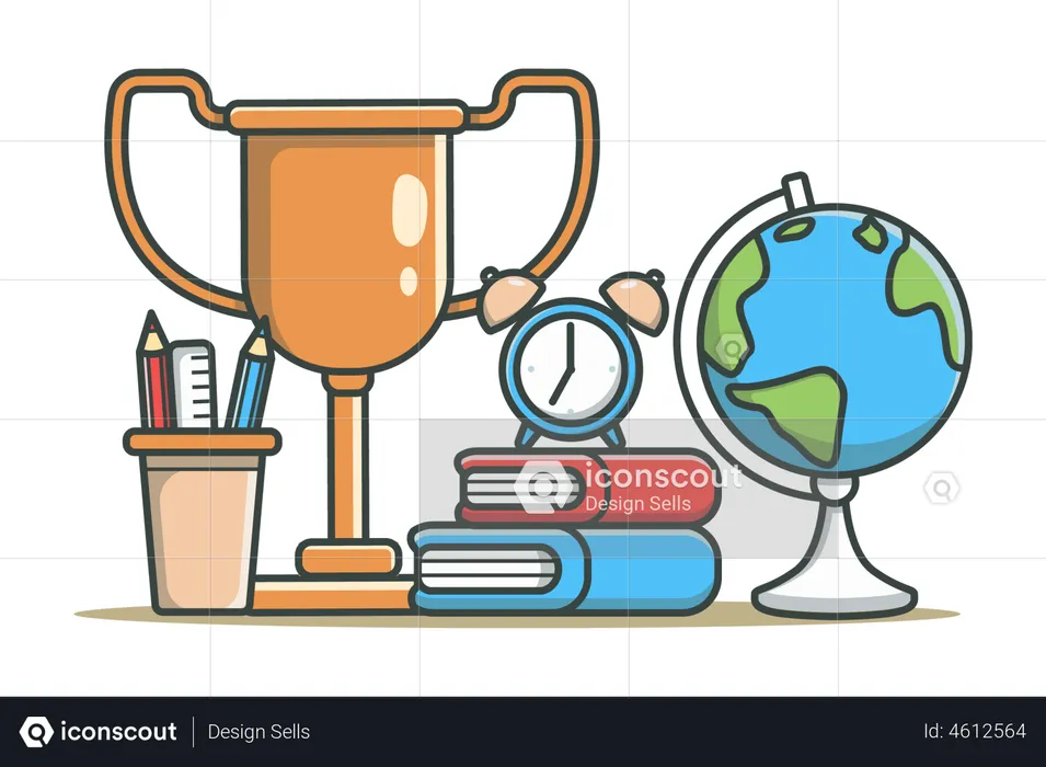 Trophée de l'éducation  Illustration