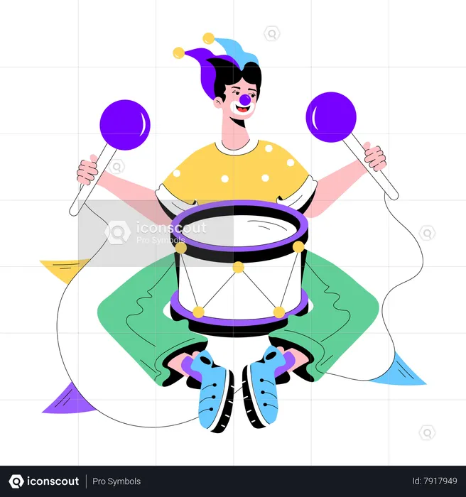 Truco de equilibrio  Ilustración