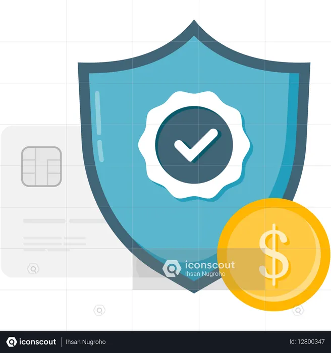 Trusted merchant badge  Illustration