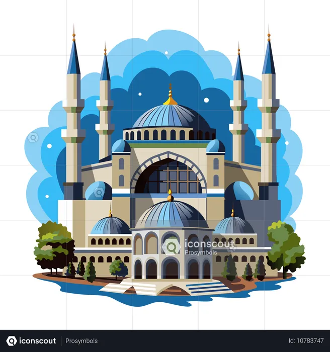 Mosquée de Turquie  Illustration