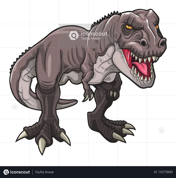 Tyrannosaure  Illustration