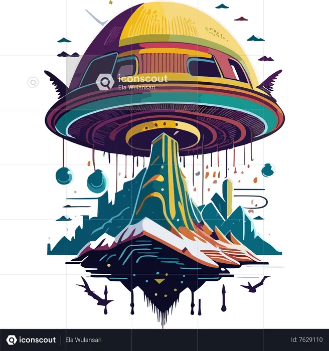 UFO  Illustration