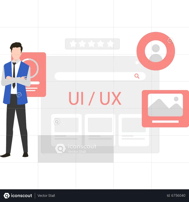 Ui Ux design  Illustration