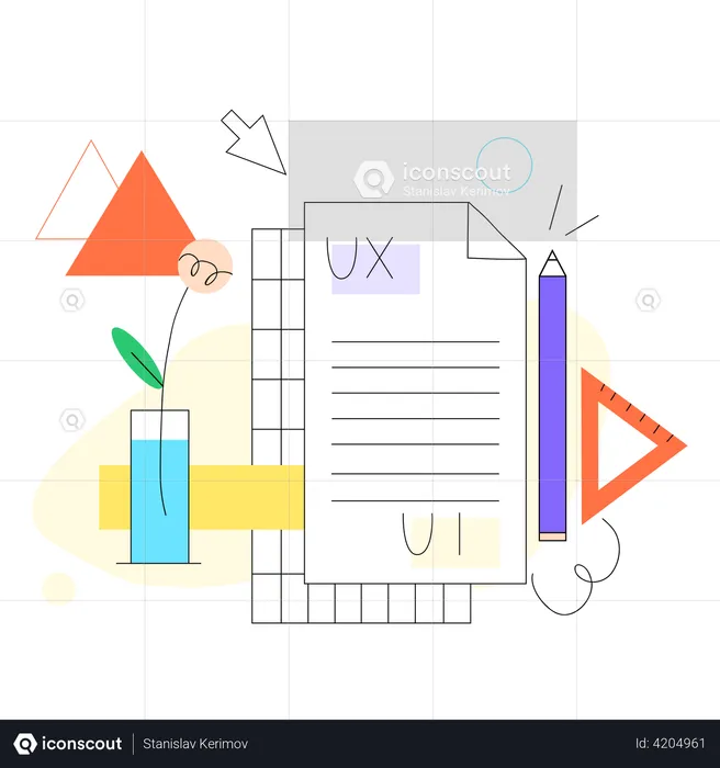 UI-UX designing  Illustration