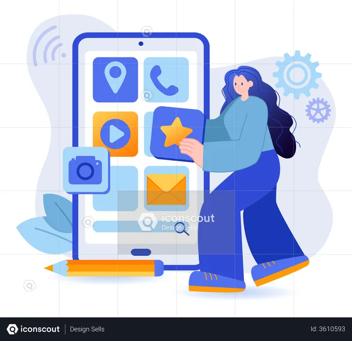 UI-UX Development  Illustration