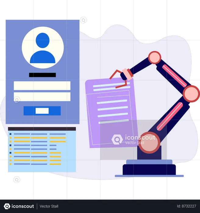 Un formulaire de connexion au compte s'affiche  Illustration