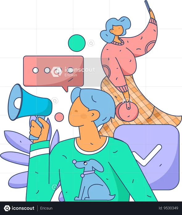 Unread emails done by clients  Illustration