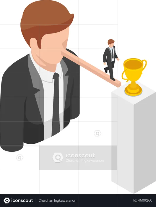 Unternehmensführung  Illustration