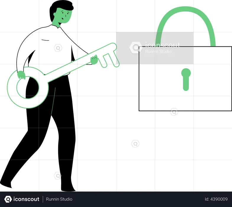 User data protection  Illustration