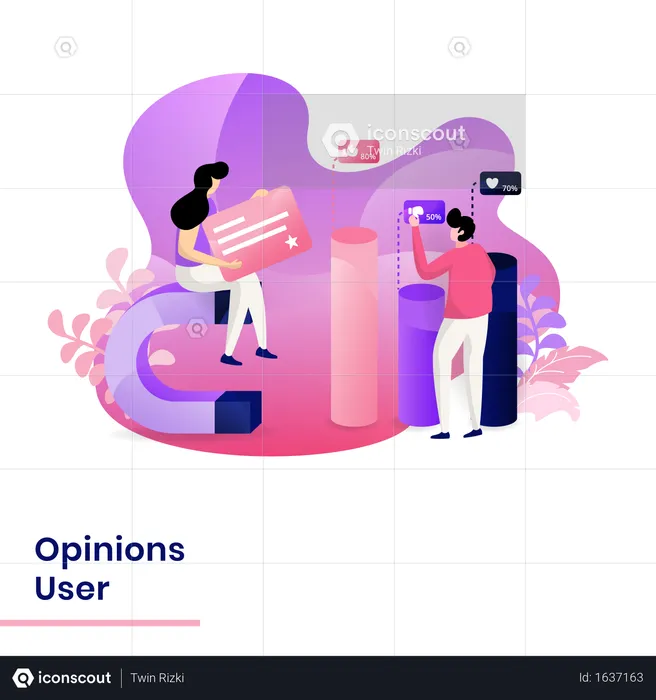 User opinions  Illustration